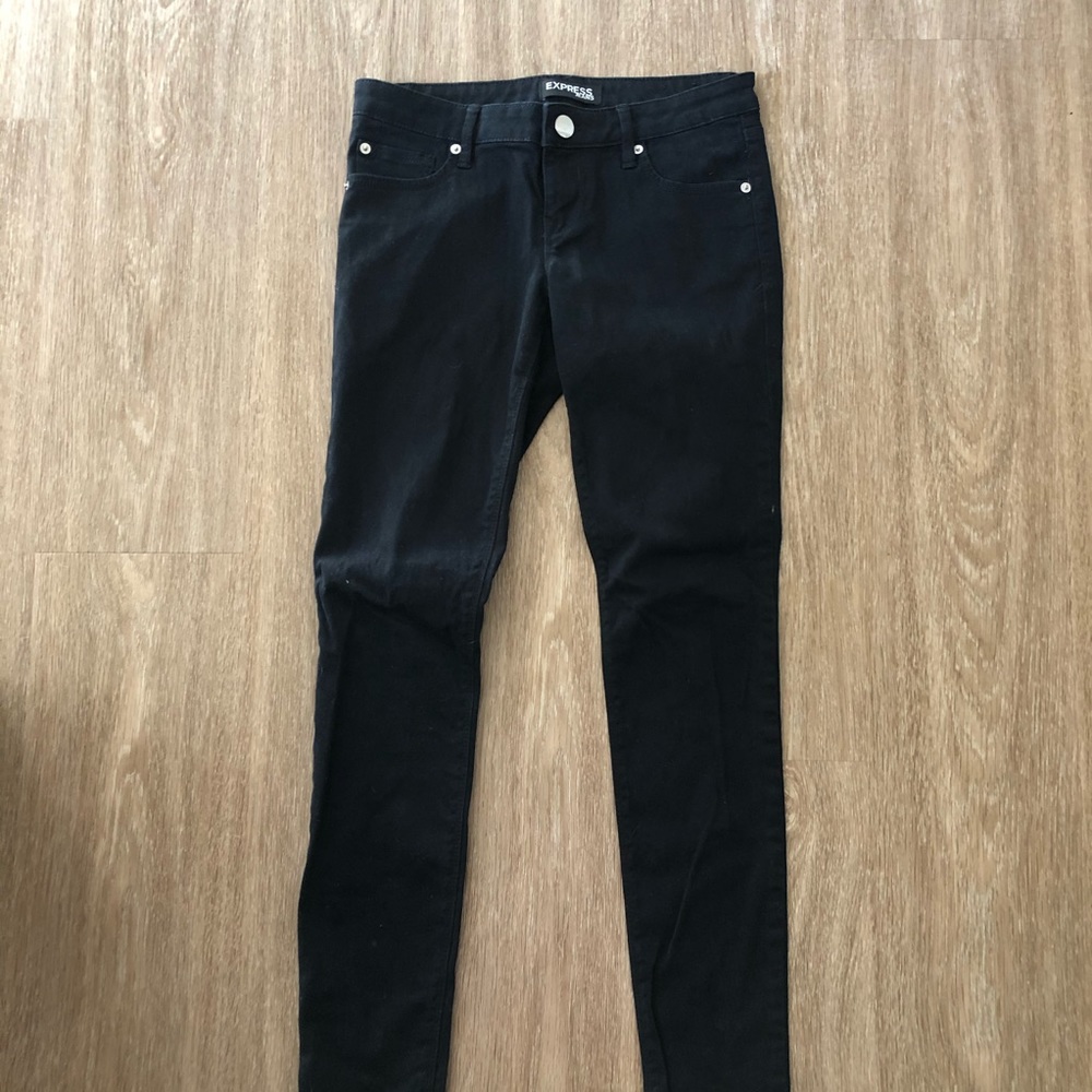 Express Black Super Soft Skinny Pant
